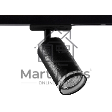 Трековый однофазный светильник Ambrella light GL5202 BK черный GU10 max 12W
