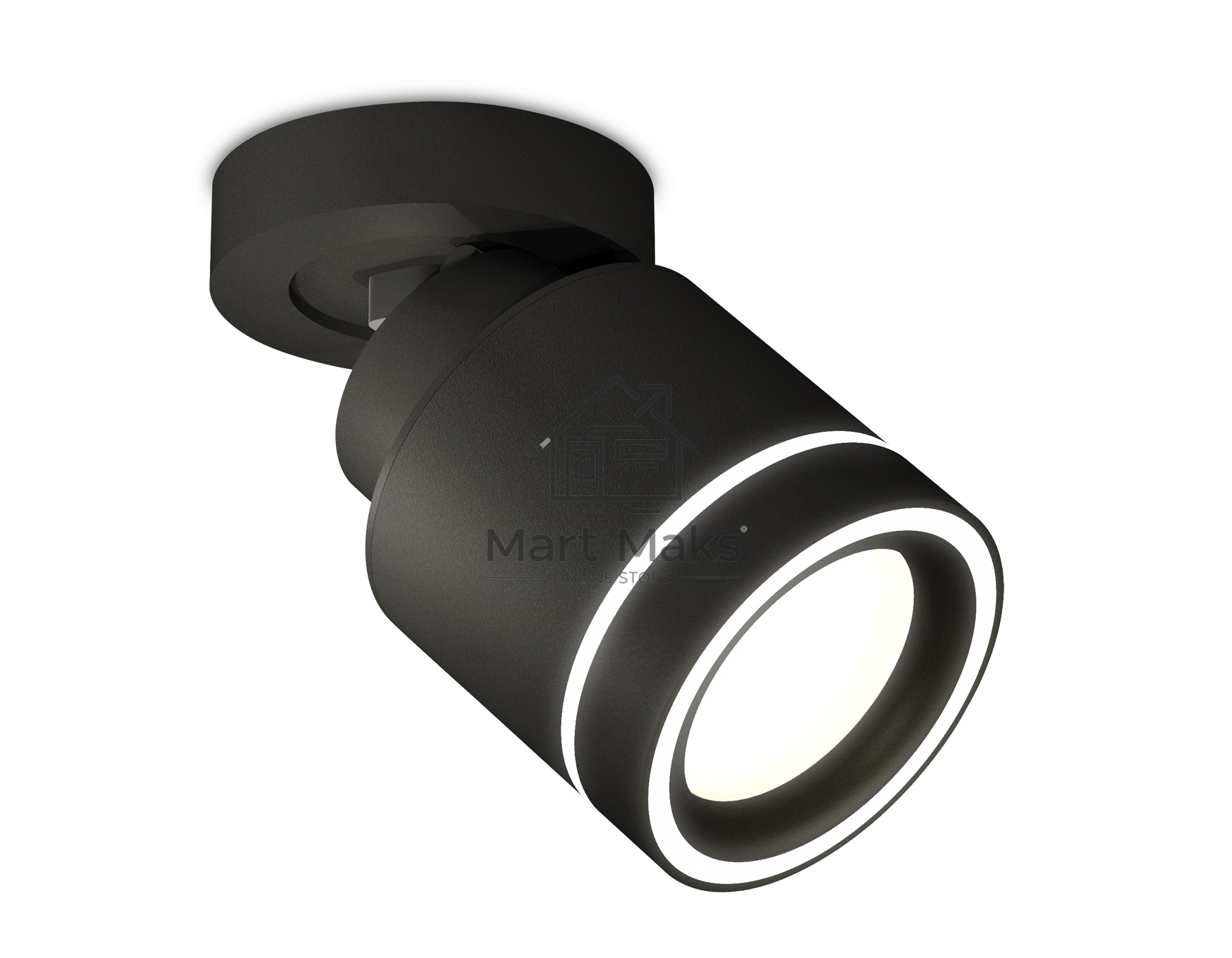 Светильник Ambrella Light XM8111003 SBK/FR черный песок/белый матовый GX53 (A2229, A2106, C8111, N8434)