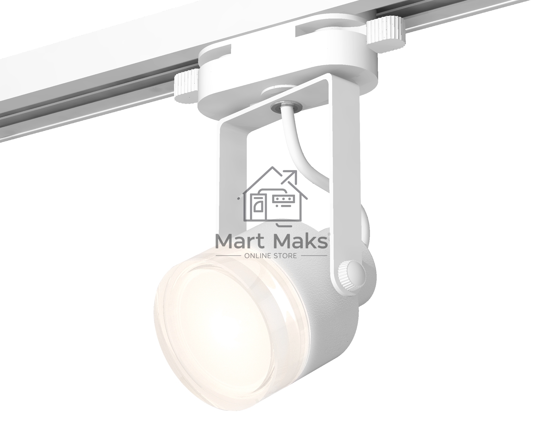 Светильник Ambrella light XT6601083 WH/FR/CL белый/белый матовый/прозрачный MR16 GU10 (C6601, N6241)