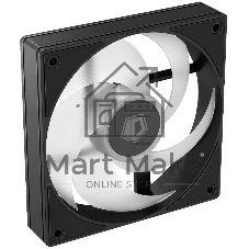 Вентилятор для корпуса ID-COOLING AS-120-ARGb-K черный 120мм 2000rpm 27.2db 4-pin