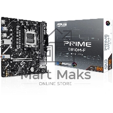 Материнская плата ASUS PRIME B850M-F, AM5, AMD B850, 2xDDR5, 4xSATA, 2xM.2 PCIe, 1xPCIe 5.0 x16, 1xPCIe 4.0 x16, 1xHDMI, 1x 1Gb LAN, 2xUSB 3.2 Gen 1, 4xUSB 2.0, 3x3.5 мм, 7.1, microATX