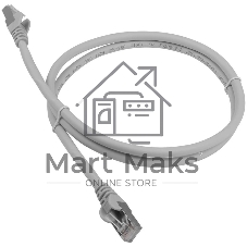 Патч-корд LANMASTER LSZH FTP кат.6, 10 м, серый