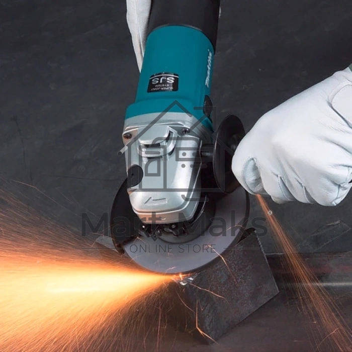Углошлифовальная машина Makita M9511RB 850Вт 11000об/мин рез.шпин.:M14 d=125мм