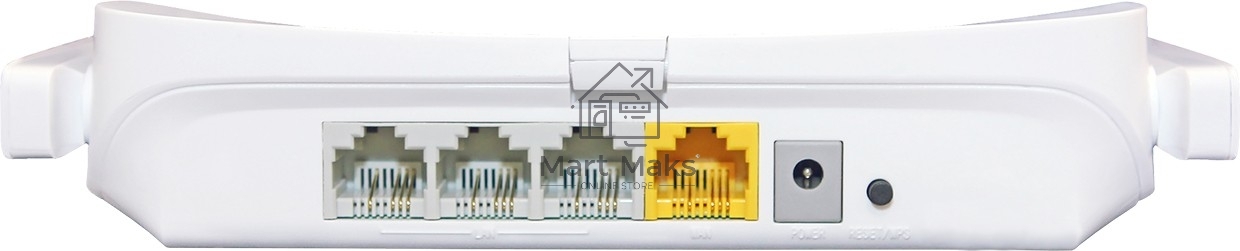 Маршрутизатор Mercusys MW305R Wi-Fi роутер 300 Мбит/с 2,4 ГГц, 1 порт WAN 10/100 Мбит/с + 4 порта LAN 10/100 Мбит/с, 2 фиксированные антенны