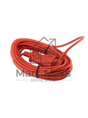 Удлинитель-шнур PROconnect ПВС 2х0.75, 10 м, б/з, 6 А, 1300 Вт, IP20, оранжевый (Сделано в России)