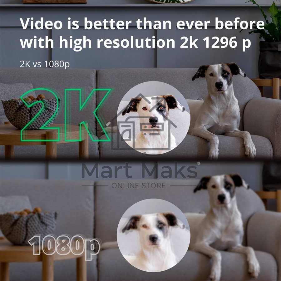 Камера AQARA Camera Hub G3/Камера+ управления/Управление жестами/Камера 360/2K 2304х1296p/Протокол связи:Zigbee/WiFi/Питание:USB-C/ Цвет белый CH-H03