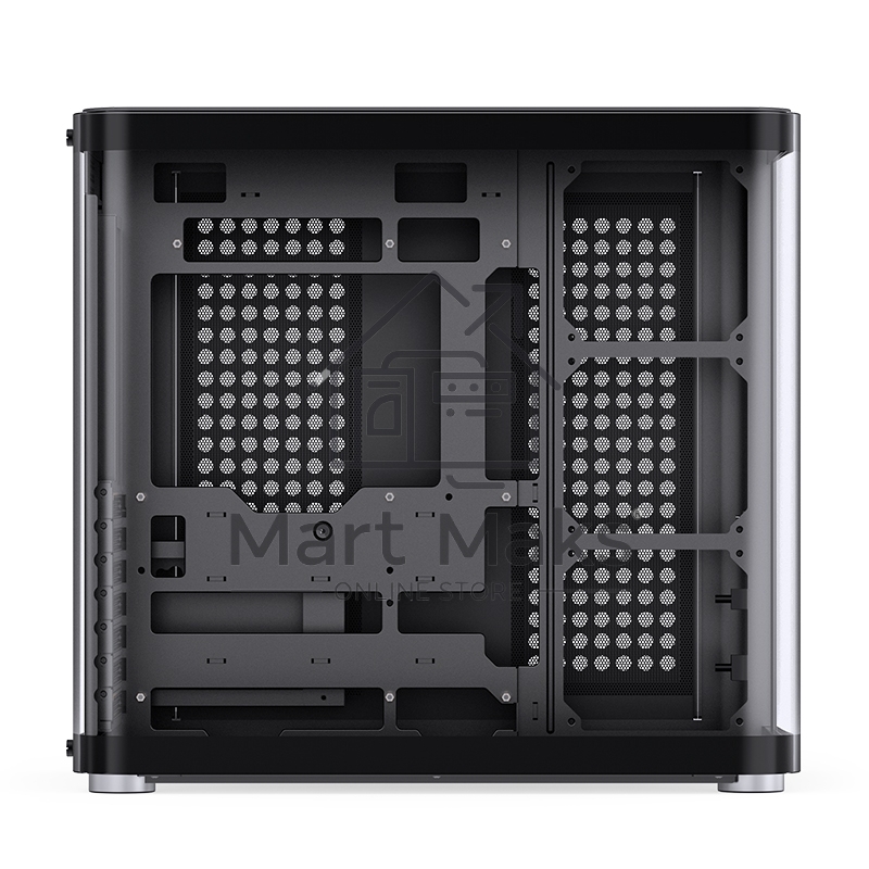 Компьютерный корпус JONSBO TK-2 Black ATX без БП, mini-ITX, micro-ATX, ATX, черный