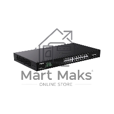 Коммутатор Tenda TEG2226F, 24×1 Гбит/с + 2×1 Гбит/с SFP, управляемый