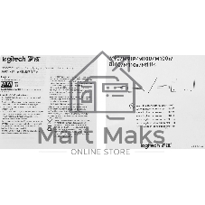 Мышь проводная Logitech M110 Silent черный, 1000 dpi, USB, кнопки - 3