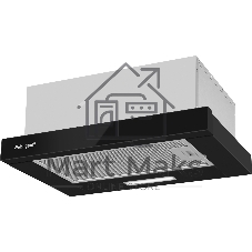 Вытяжка Weissgauff TEL 450 Black Glass