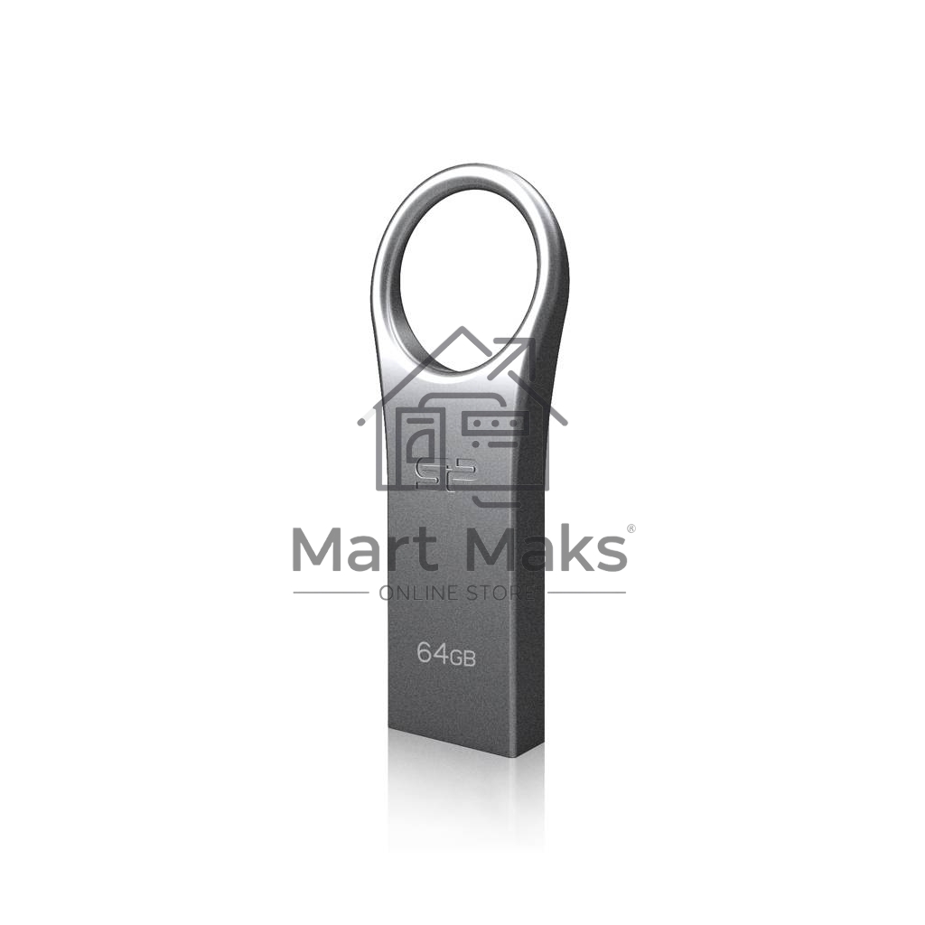 Флешка USB Silicon Power R/W 8Gb Firma F80 SP008GBUF2F80V1S USB2.0 серебристый