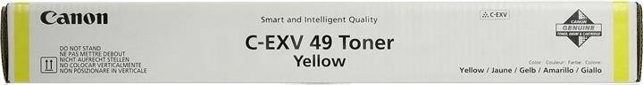Картридж лазерный Canon C-EXV49Y (8527B002) желтый (19 000 стр.) для iR-ADV C33xx