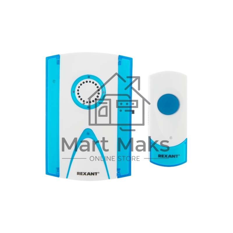 Беспроводной дверной звонок кнопка IP 44 Rexant RX-3