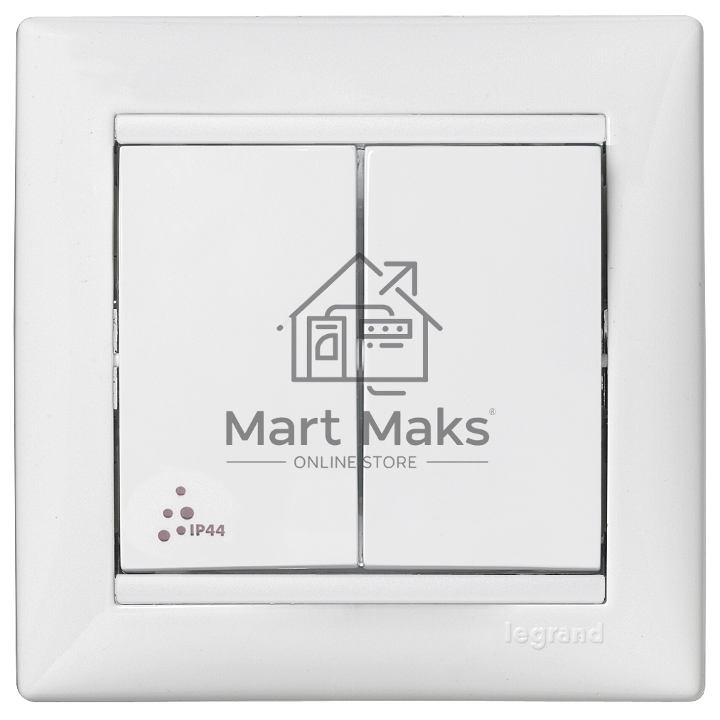 Рамка 1-м Valena белый Leg 774451