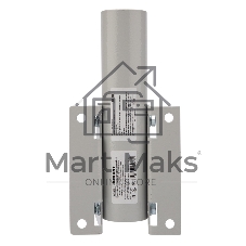 Кронштейн для консольного светильника Rexant КР-3.1 накладного монтажа или под бандажную ленту с переменным углом серый (сталь 2 мм, 230х150х150, Ø 57)