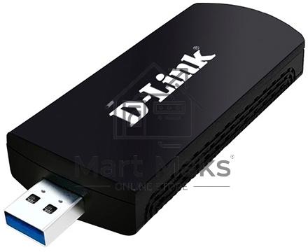 Адаптер D-Link DWA-192/RU/B1A Wireless AC1750 Dual-band USB Adapter, 802.11a/b/g/n / 802.11ac, 2.4 GHz / 5 GHz