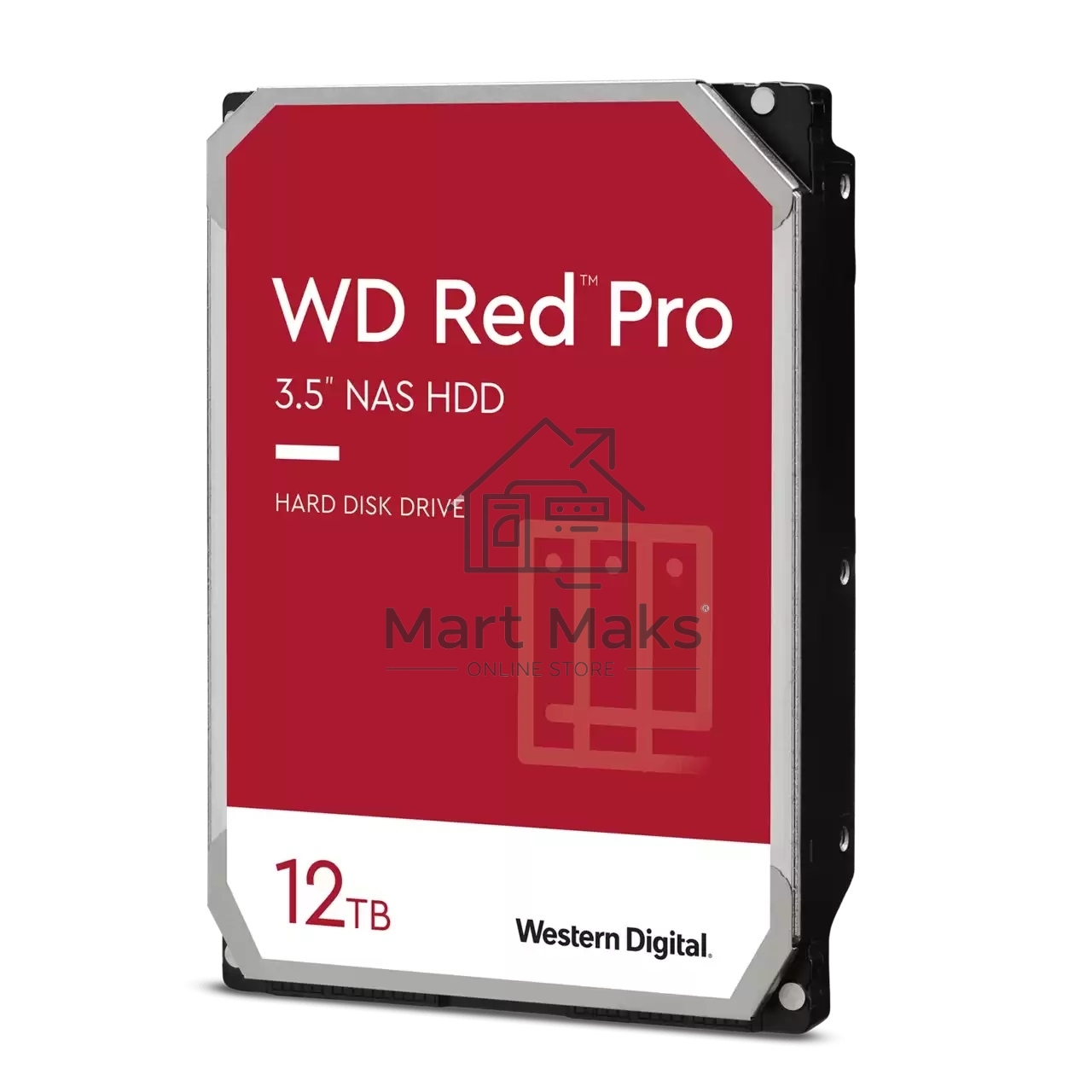 Жесткий диск WD Original SATA-III 12Tb WD121KFBX Red Pro (7200rpm) 256Mb 3.5