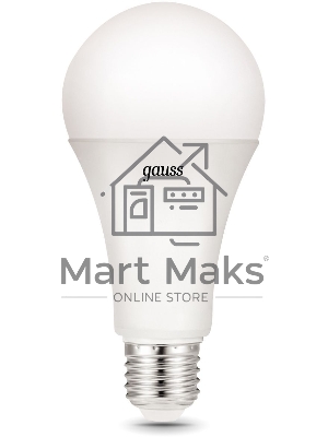 Лампа светодиодная Gauss A70 22Вт 3000К E27