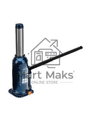 Домкрат гидравлический бутылочный, 12 т, h подъема 227–457 мм Stels