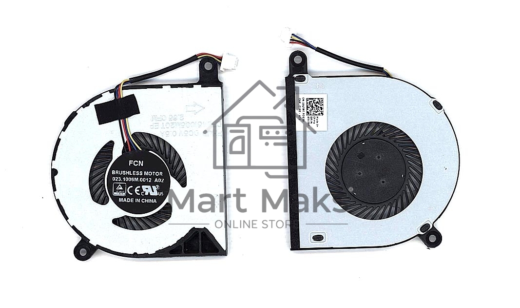 Вентилятор (кулер) для ноутбука Dell Inspiron 15 7579 5568 7368 7569
