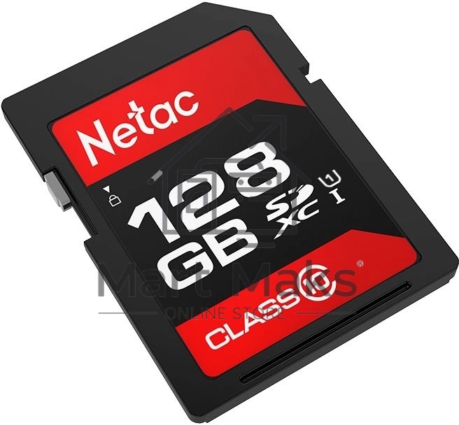 Флеш карта Netac P600 SDHC 128GB U1/C10 up to 80MB/s, retail pack