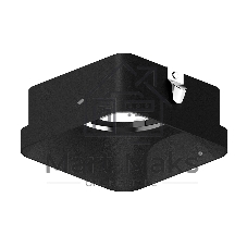 Насадка для корпуса светильника N7702 SBK черный песок 70*70*H35mm Out10mm MR16
