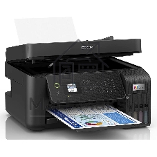 МФУ струйное Epson L5290 (C11CJ65512/C11CJ65508/C11CJ65407), A4, цветное, печ. до 33 стр/мин. (ч/б) до 15 стр/мин. (цвет), скан. до 12 стр/мин. (ч/б) 29 стр/мин. (цвет), 1440 x 5760 dpi (печать) 1200x2400dpi (скан.), USB, RJ-45, Wi-Fi