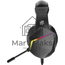 Гарнитура Oklick HS-L335G чёрный, проводная, USB-C/3.5 мм