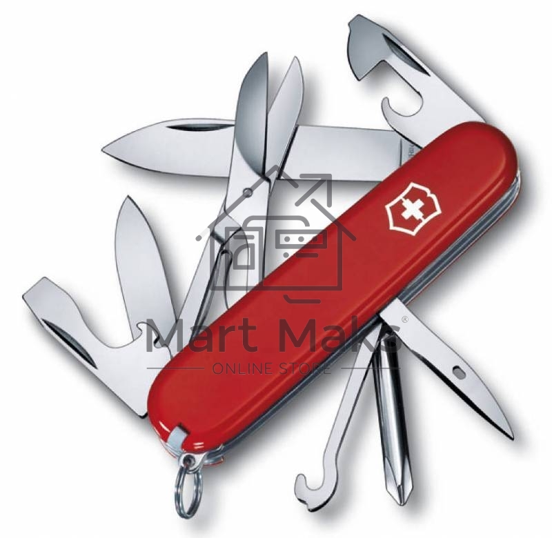 Нож перочинный Victorinox Super Tinker (1.4703) 91мм 14функций красный карт.коробка
