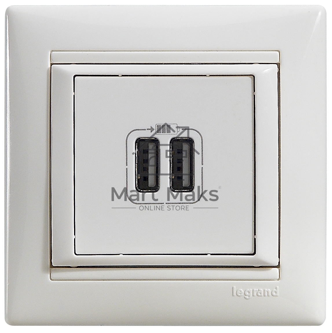 Рамка 1-м Valena белый Leg 774451