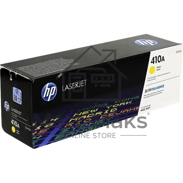 Картридж лазерный HP 410A CF412A желтый для LJ Pro M477fdn/M477fdw/M477fnw/M452dn/M452nw 2300 стр.