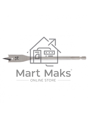 Сверло по дереву Matrix перовое, 14 мм 6-гранный хвостовик