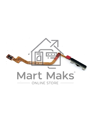 Шлейф сканера отпечатка пальца для Xiaomi Pocophone X3, X3 Pro черный