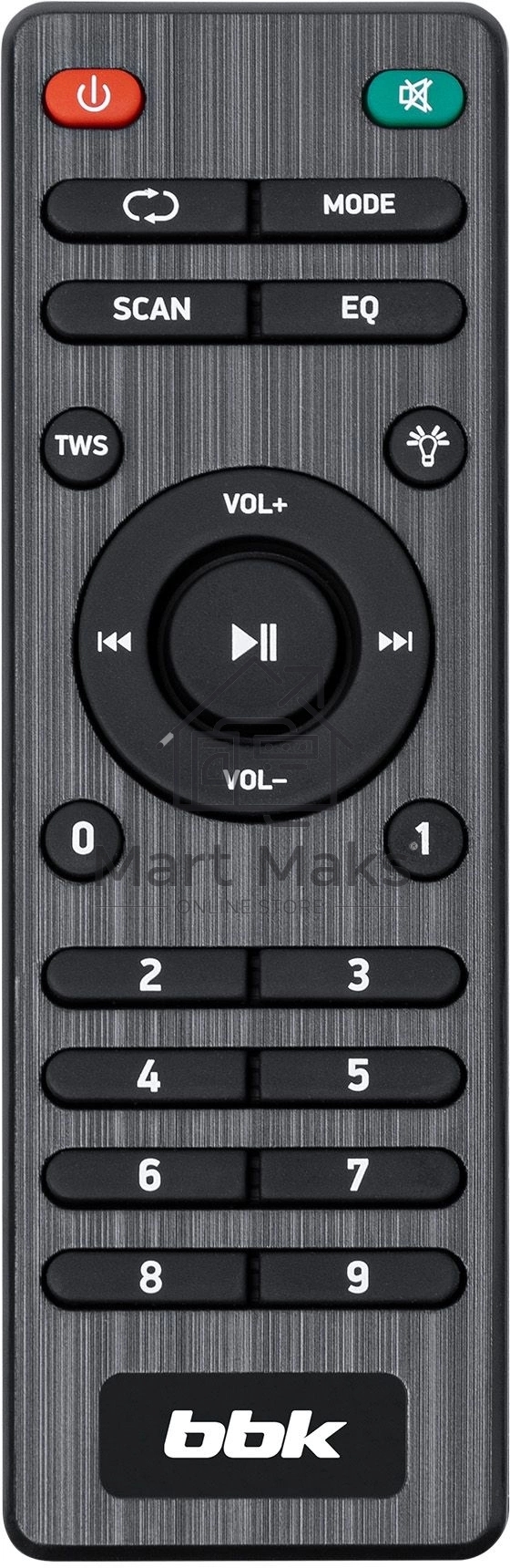 Минисистема BBK BTA6030 черный 50Вт FM USB BT