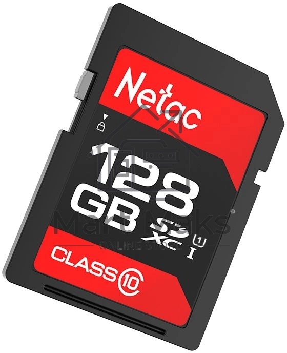 Флеш карта Netac P600 SDHC 128GB U1/C10 up to 80MB/s, retail pack