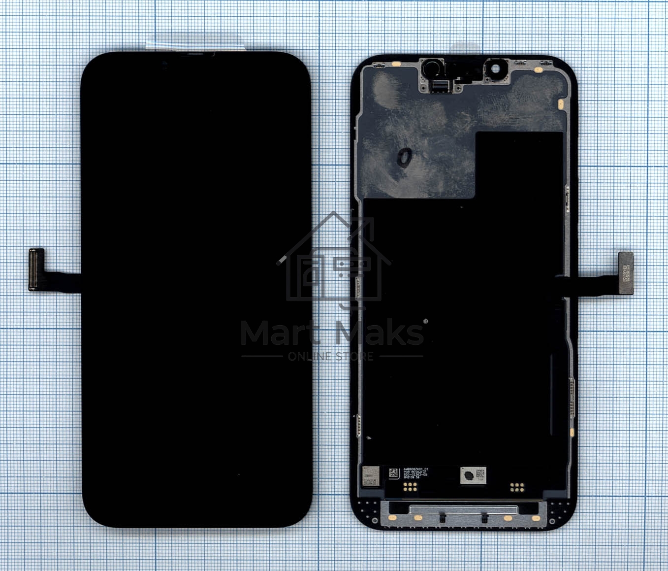 Дисплей (модуль) для Apple iPhone 13 Pro в сборе с тачскрином (Soft Oled), черный