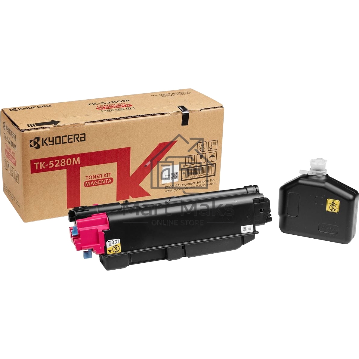 Картридж лазерный Kyocera TK-5280M (1T02TWBNL0) пурпурный для M6235cidn/M6635cidn/P6235cdn 11000 стр
