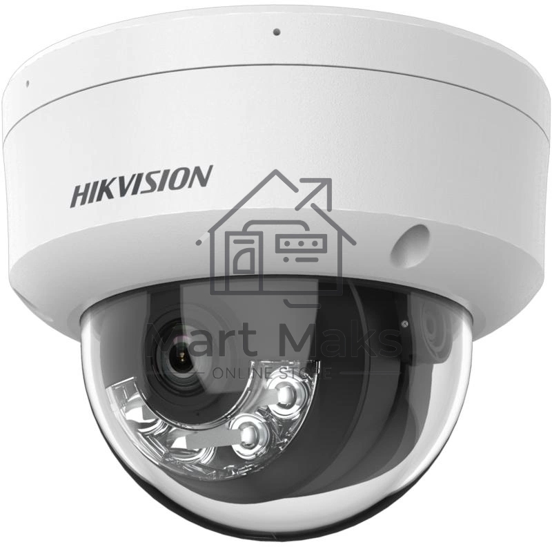 Камера видеонаблюдения IP Hikvision DS-2CD1123G2-LIU (2.8 MM) 2.8-2.8мм цв. корп.:белый