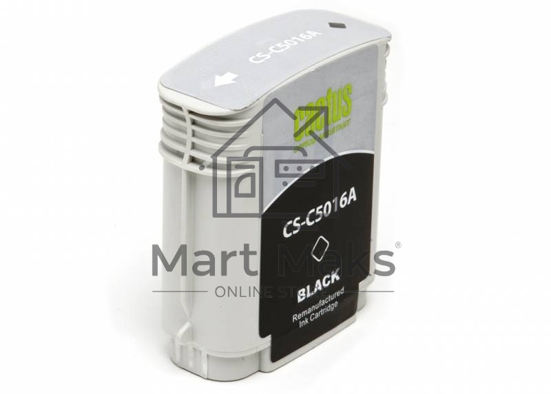 Картридж струйный Cactus CS-C5016A черный (72 мл) для №84 HP DesignJet 10PS/20PS/30GP