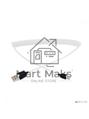 Кабель Rexant (18-4301) USB кабель универсальный microUSB шнур витой 1,5М белый 