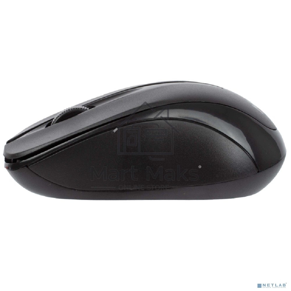 Мышь беспроводная HIPER HOMW-061 черный, 1000 dpi, радиоканал, USB, кнопки - 3
