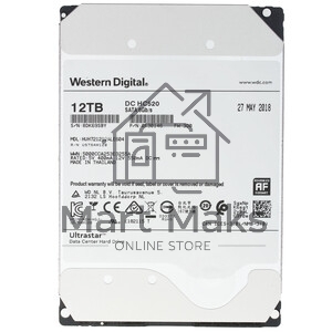 Жесткий диск HDD WD SAS Server 26Tb Ultrastar DC HC590 7200 12Gb/s 512MB 1 year warranty (replacement ST24000NM007H, MG11SCA24TE)