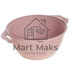 Кастрюля Kukmara к21tsr а/пр литая 2,0 л стекл/кр Trendy style rose