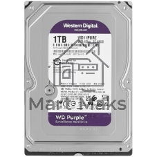 Жесткий диск Western Digital 1Tb 5400rpm SATA 6Gb/S 64MB PURPLE WD11PURZ SATA