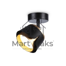 Светильник Ambrella light TN71227 BK/GD черный/золото GX53 D100*147