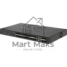 Коммутатор TP-Link JetStream 24-портовый управляемый SFP уровня 2+, 20 гигабитных SFP-портов и 4 гигабитных комбинированных порта SFP/RJ45