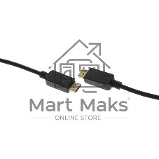 Кабель ver1.2 DisplayPort (m) DisplayPort (m) 10м черный
