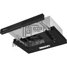 Вытяжка Weissgauff TEL 450 Black Glass