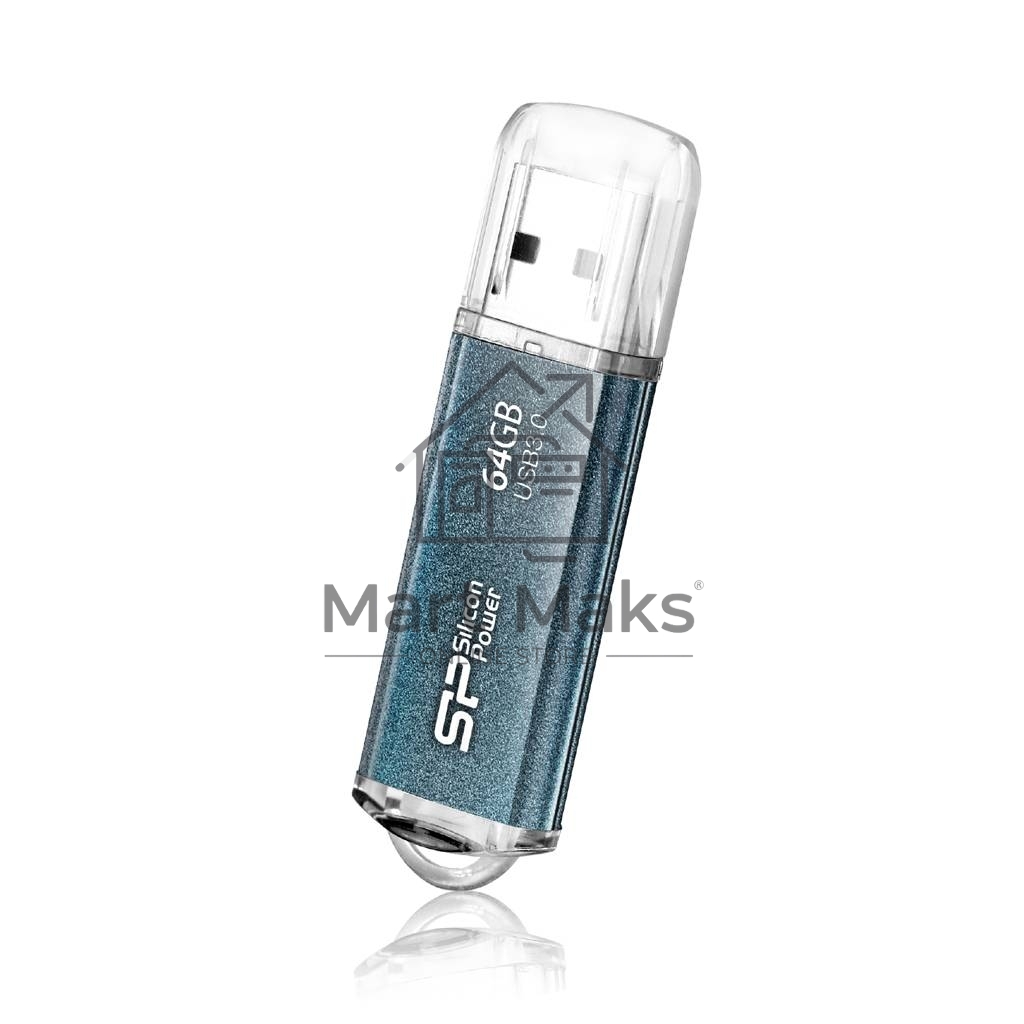 Флешка USB R/W R/W 64Gb Marvel M01 SP064GBUF3M01V1B USB3.0 синий