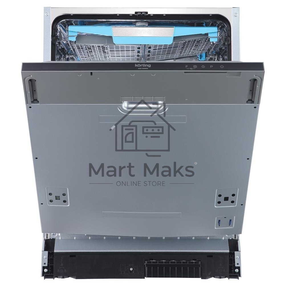 Встраиваемая посудомоечная машина Korting KDI 60985, серый, 59.8 см, 14 компл., 44 дБ, класс A+++
